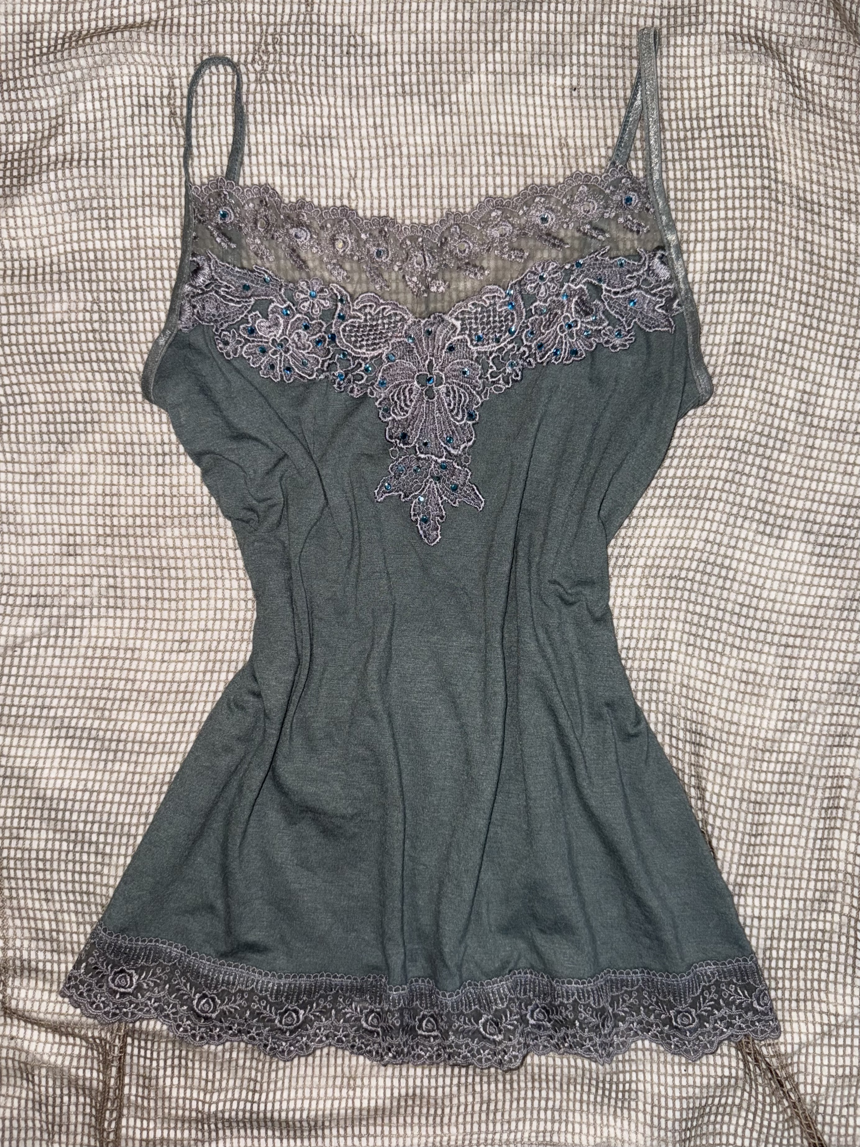Fairy Embroidered Lace Camisole