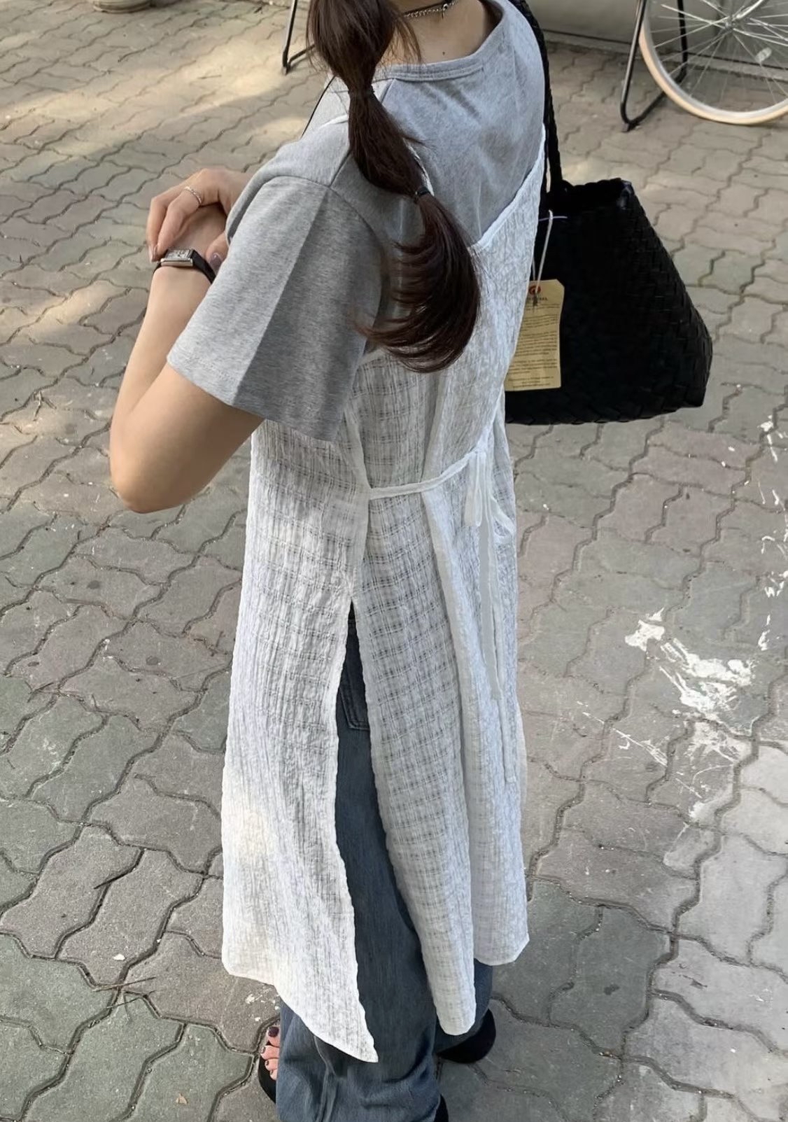 🇰🇷韓國女裝 | Check sleeveless 