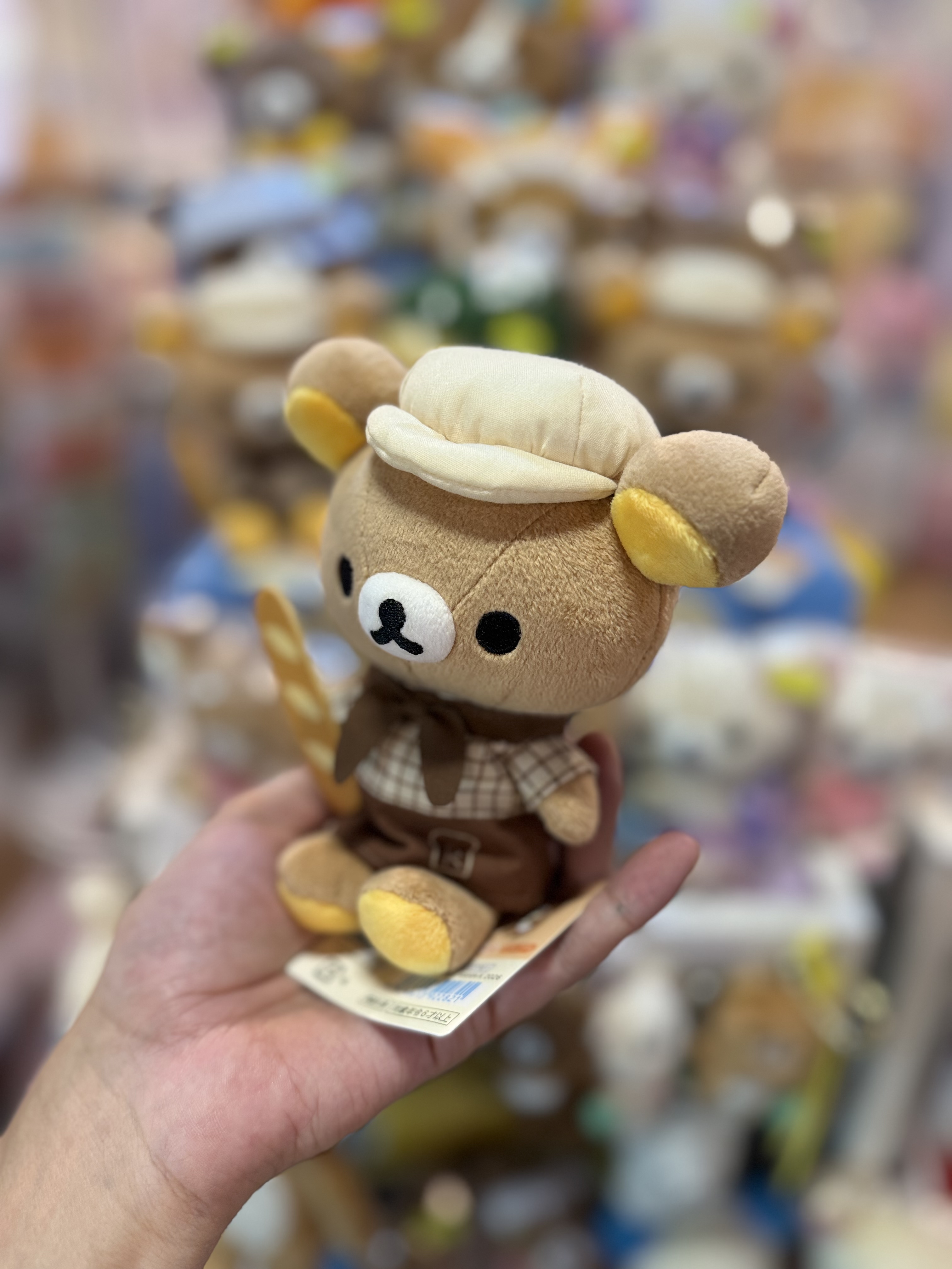 《現貨》全新Rilakkuma麪包造型公仔