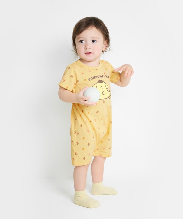 ☀️代購預訂 台灣直送☀️布甸狗純棉人物印花短袖連身服