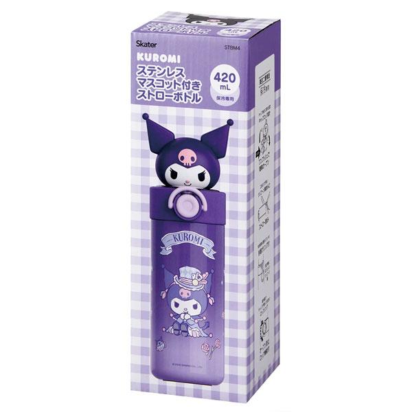 🆕【⭐訂購⭐】 🇯🇵日本直送 🌀#Skater #Sanrio 不銹鋼吸管保溫水壺 (420ml)🌀 [PLGD-0084] [260825]