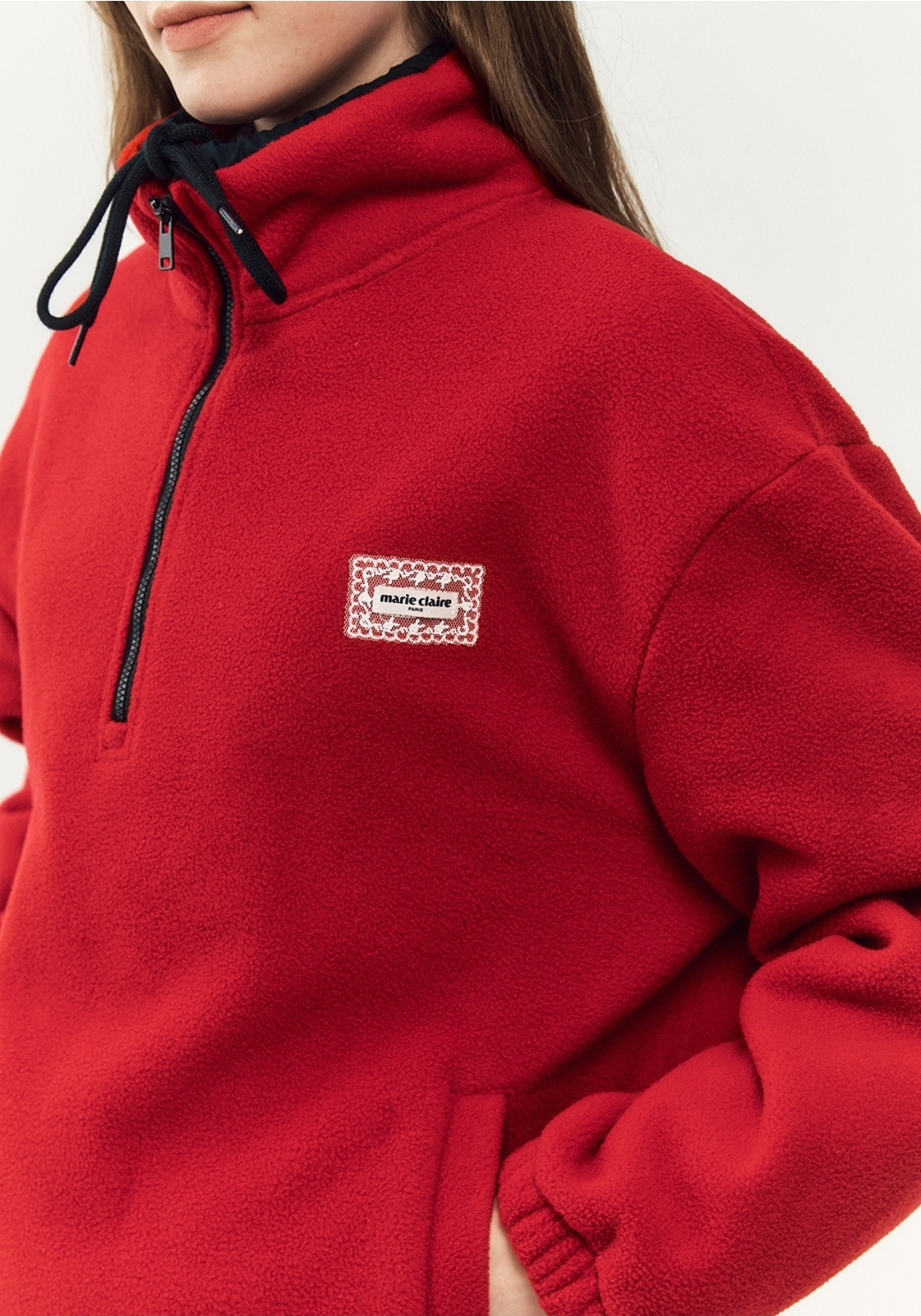 Marie Claire Fleece Half Zip-Up