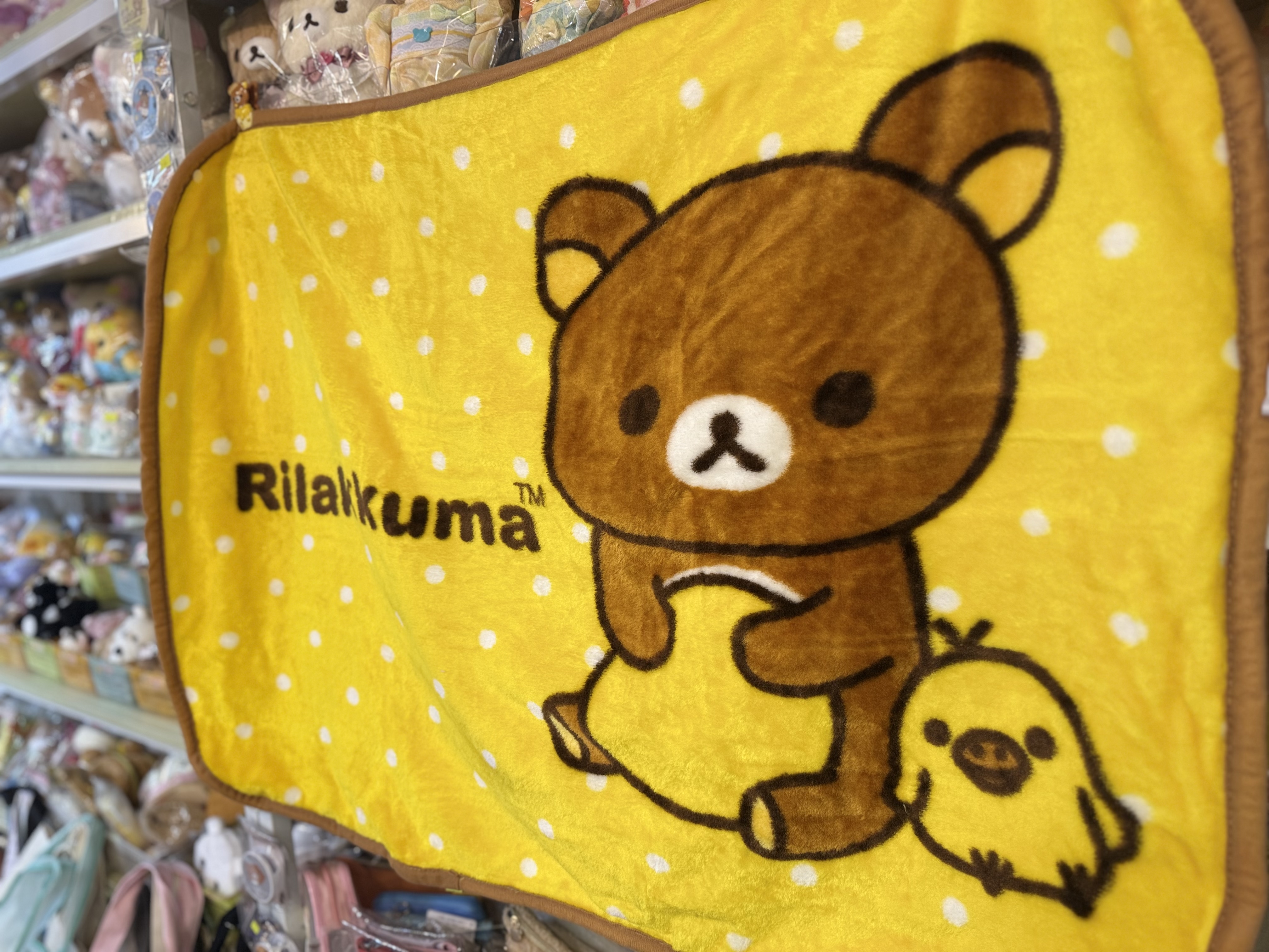 《現貨》全新日本限定rilakkuma 毛氈/披肩兩用