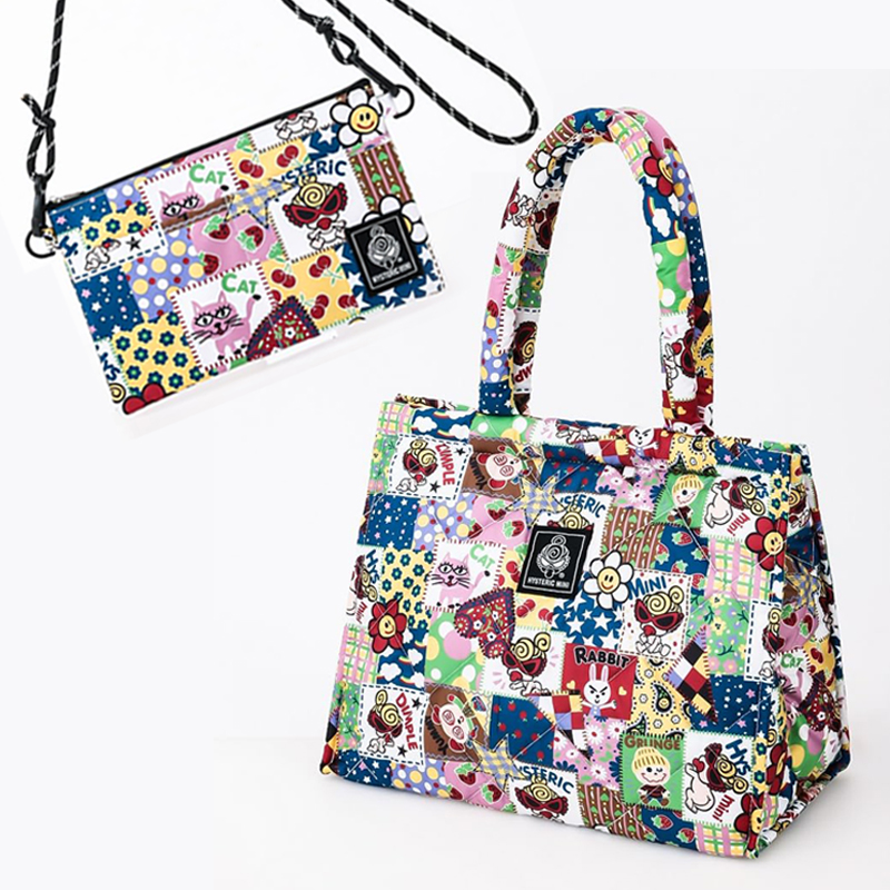 HYSTERIC MINI SQUARE BAG & SACOCHE BOOK SCRAP PATCHWORK ver. 9784299075833