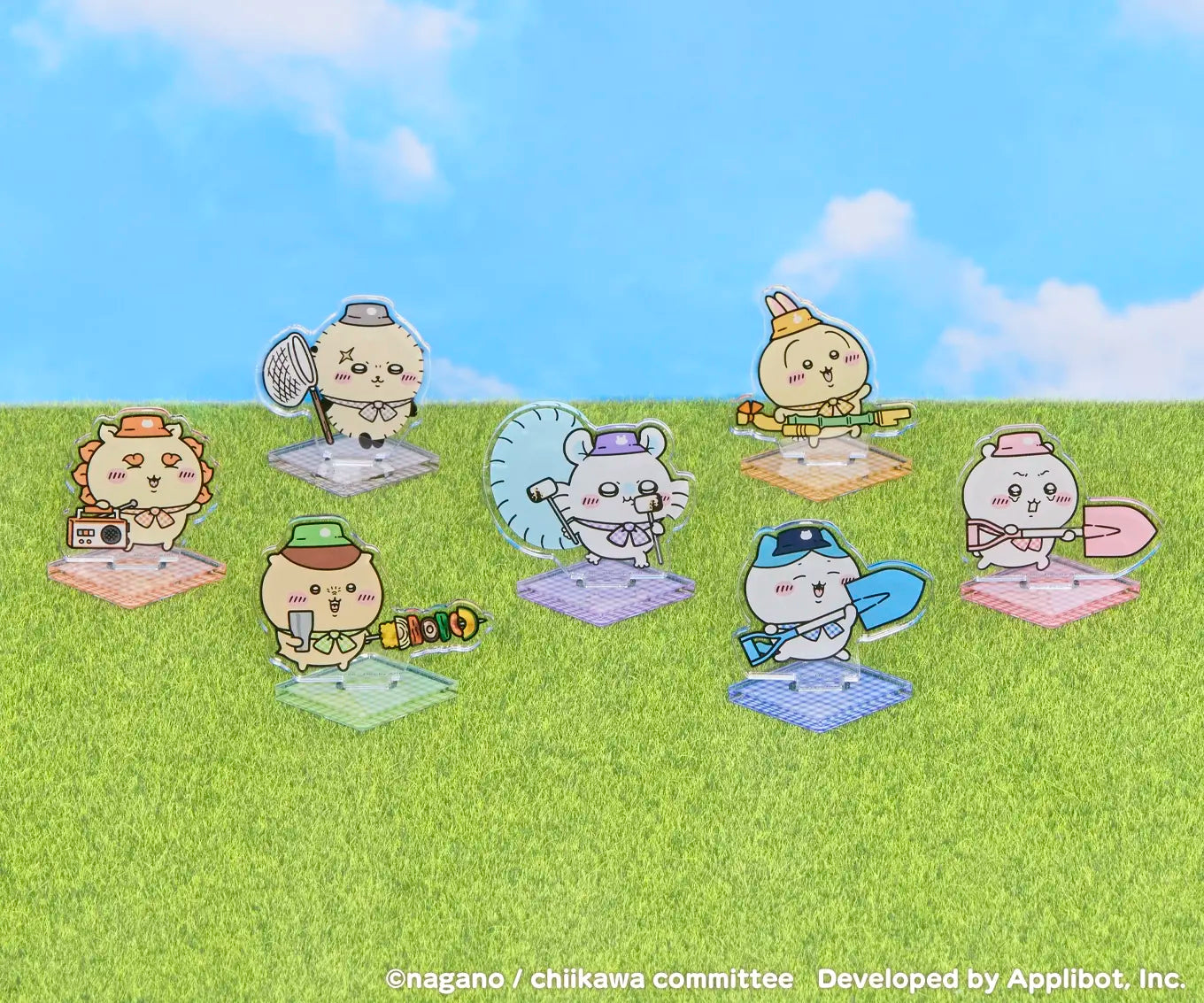 日本 Chiikawa Pocket 野餐款 立牌