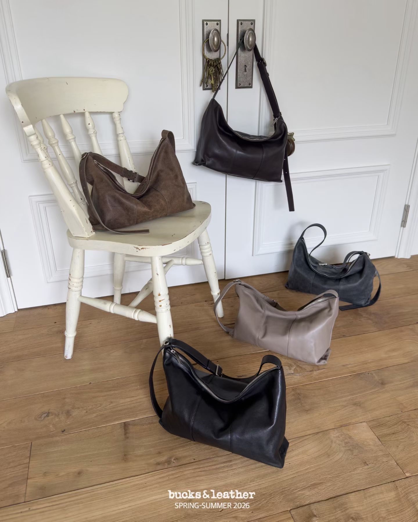 【26SS 】預訂_Corner Bag By Bucks & leather