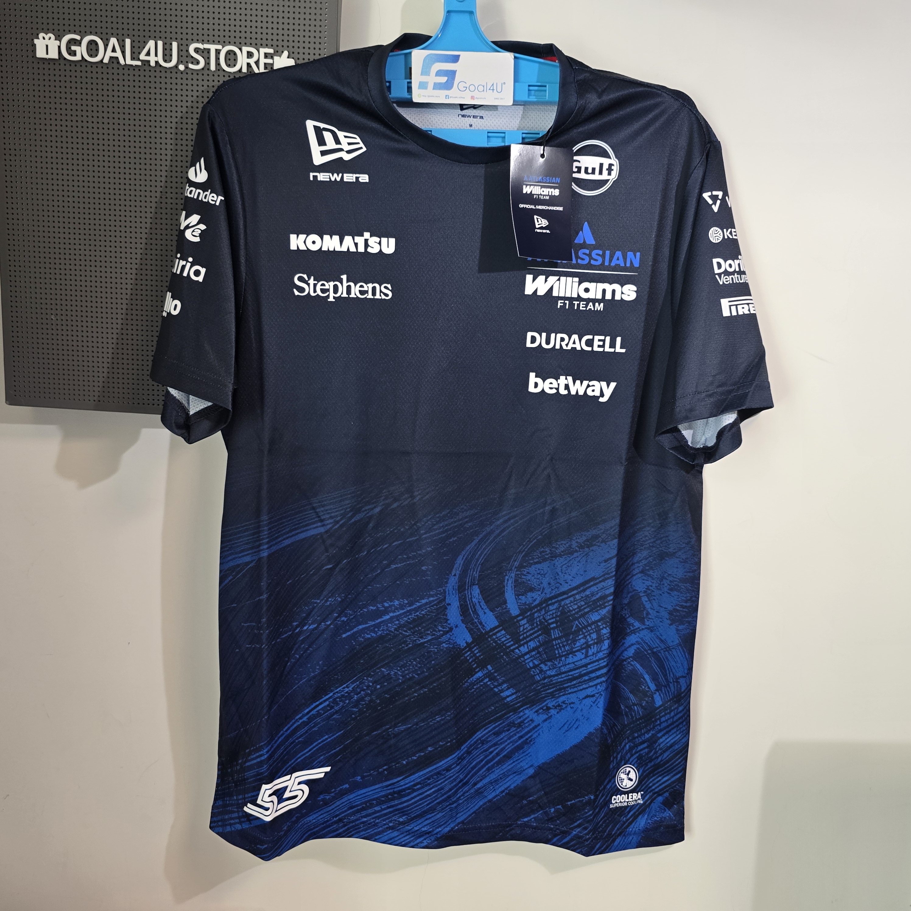 F1 Williams 威廉士車隊 2026 Carlos Sainz Team Tech Tee 60941838