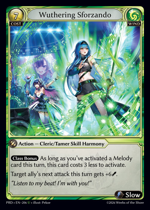 Wuthering Sforzando / PRD-206 (U)