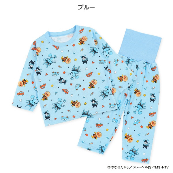 🇯🇵預訂 日本直送🇯🇵 麵包超人人物滿印包腹長袖家居服上下套裝（四季款）