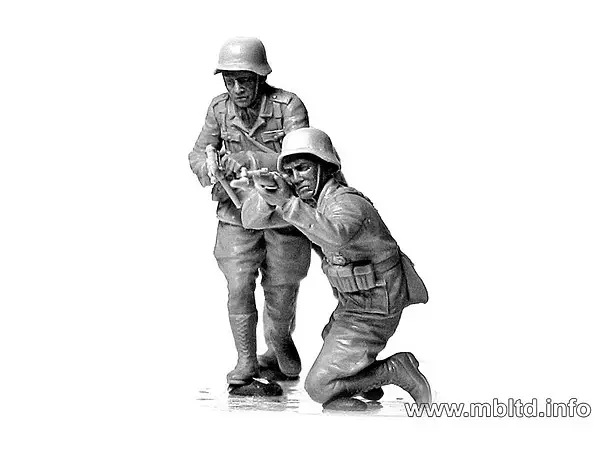 1/35 German Infantry DAK WWII Era North Africa Desert Battles