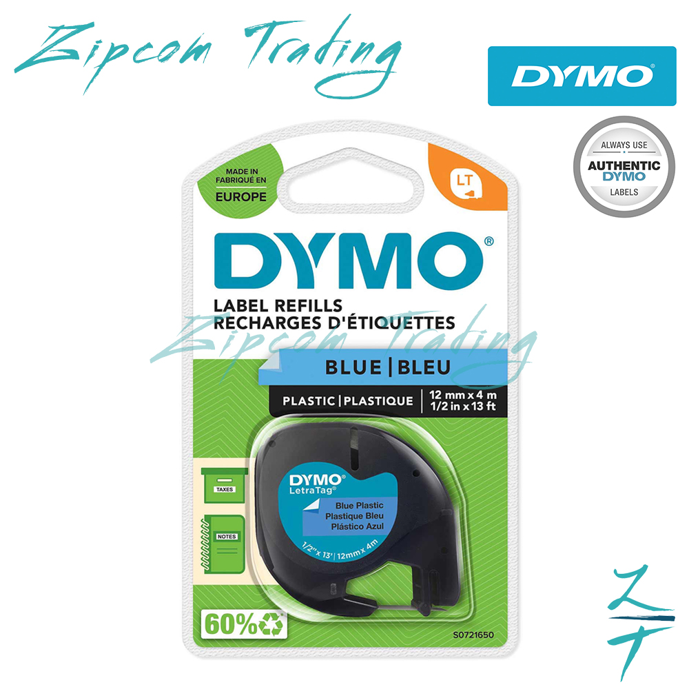 DYMO Letratag Label Maker Tape (12 mm x 4 m )