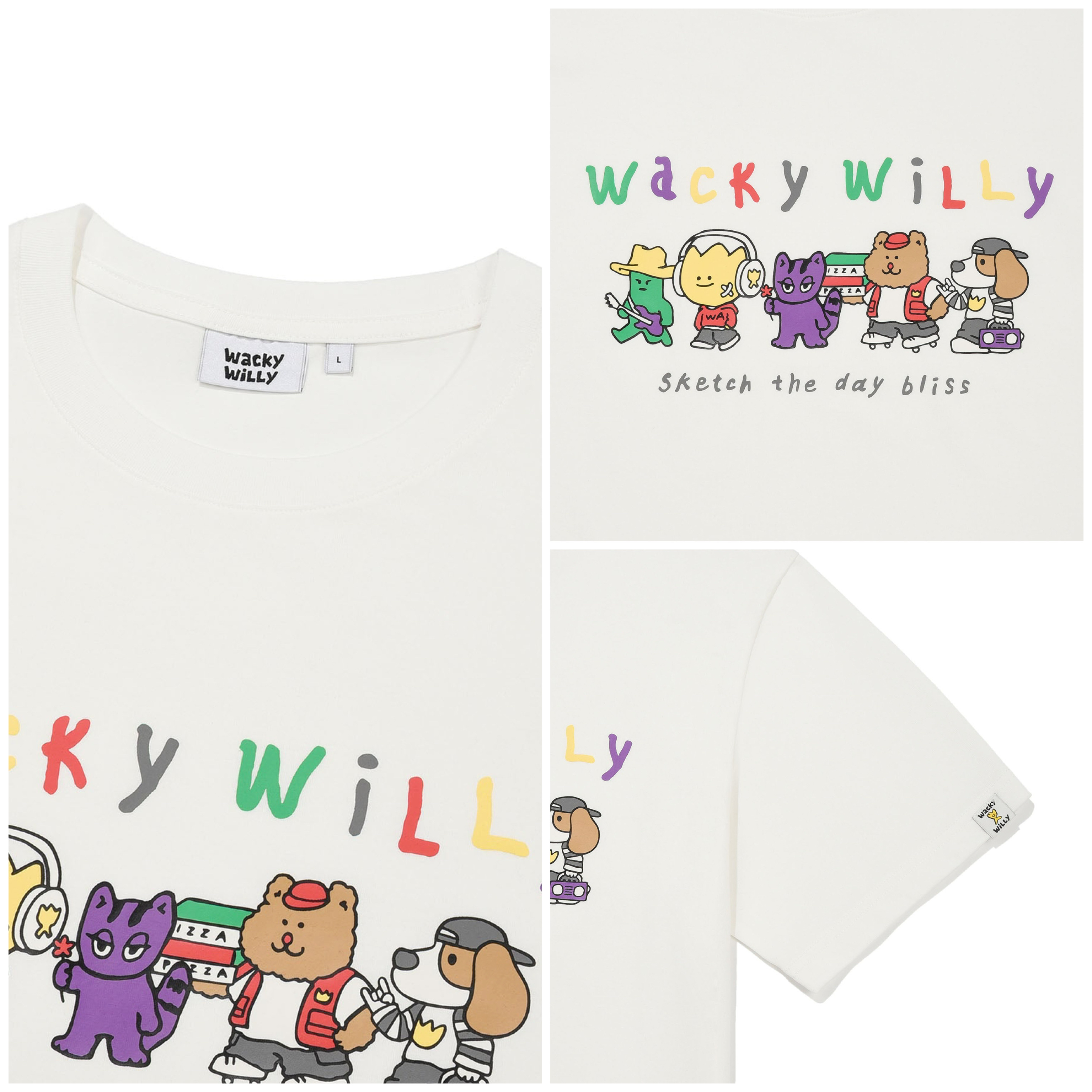 🇰🇷韓國Wacky Willy短袖Tee