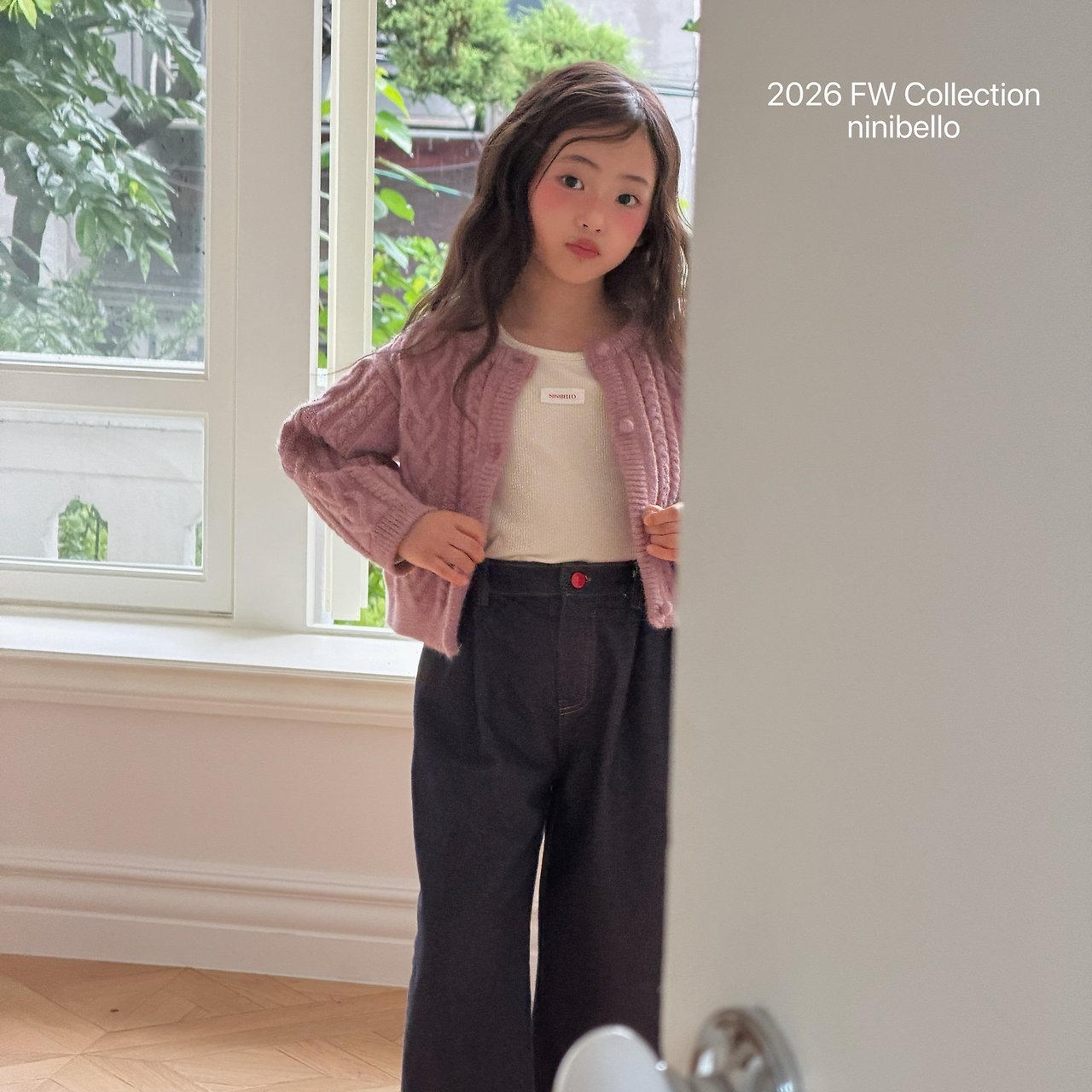 Ninibello | Tommy Heart Denim Pants 