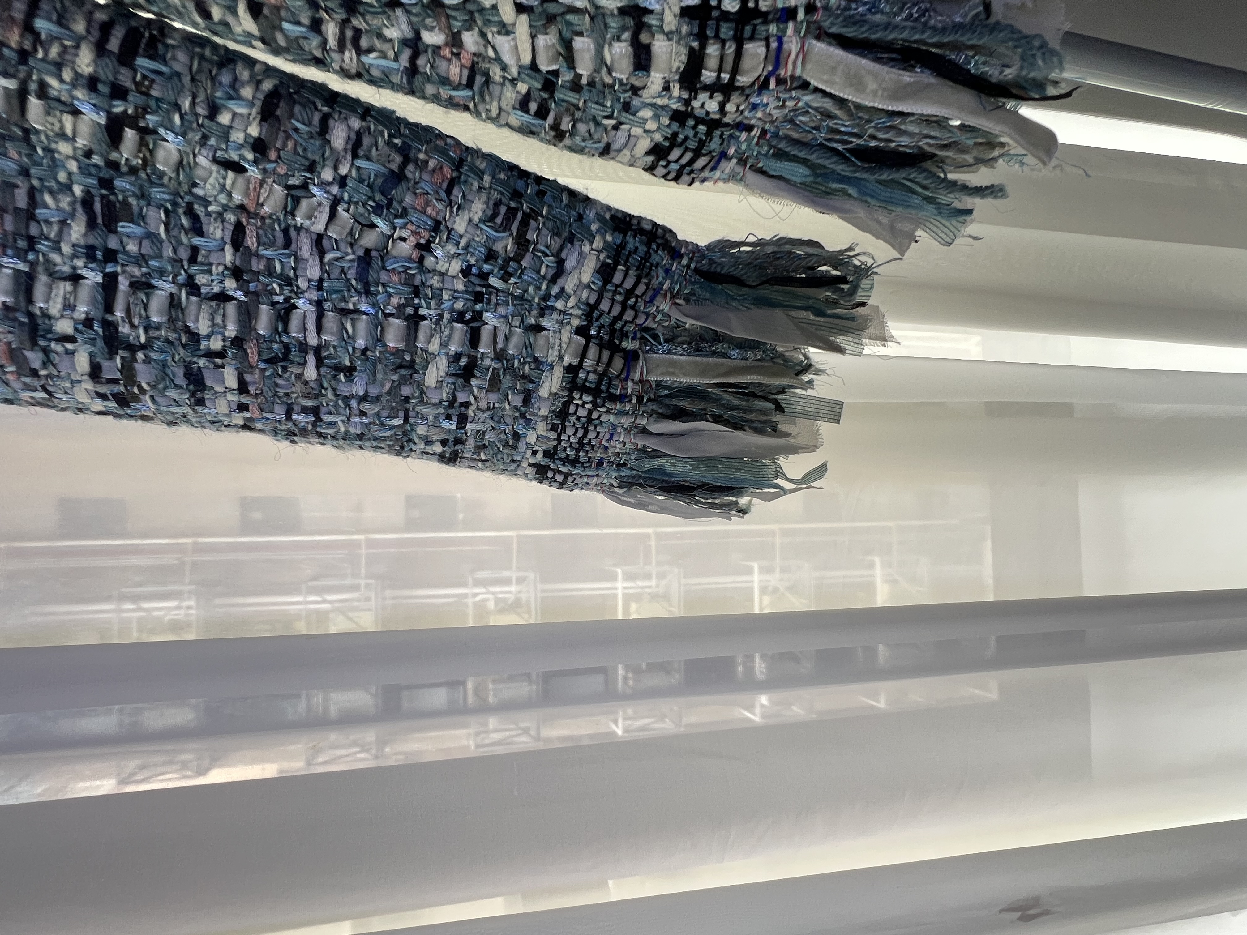 Pre-Owned CHANEL Chanel Double-Breasted Blue Tweed Jacket / Product Code: 26041914