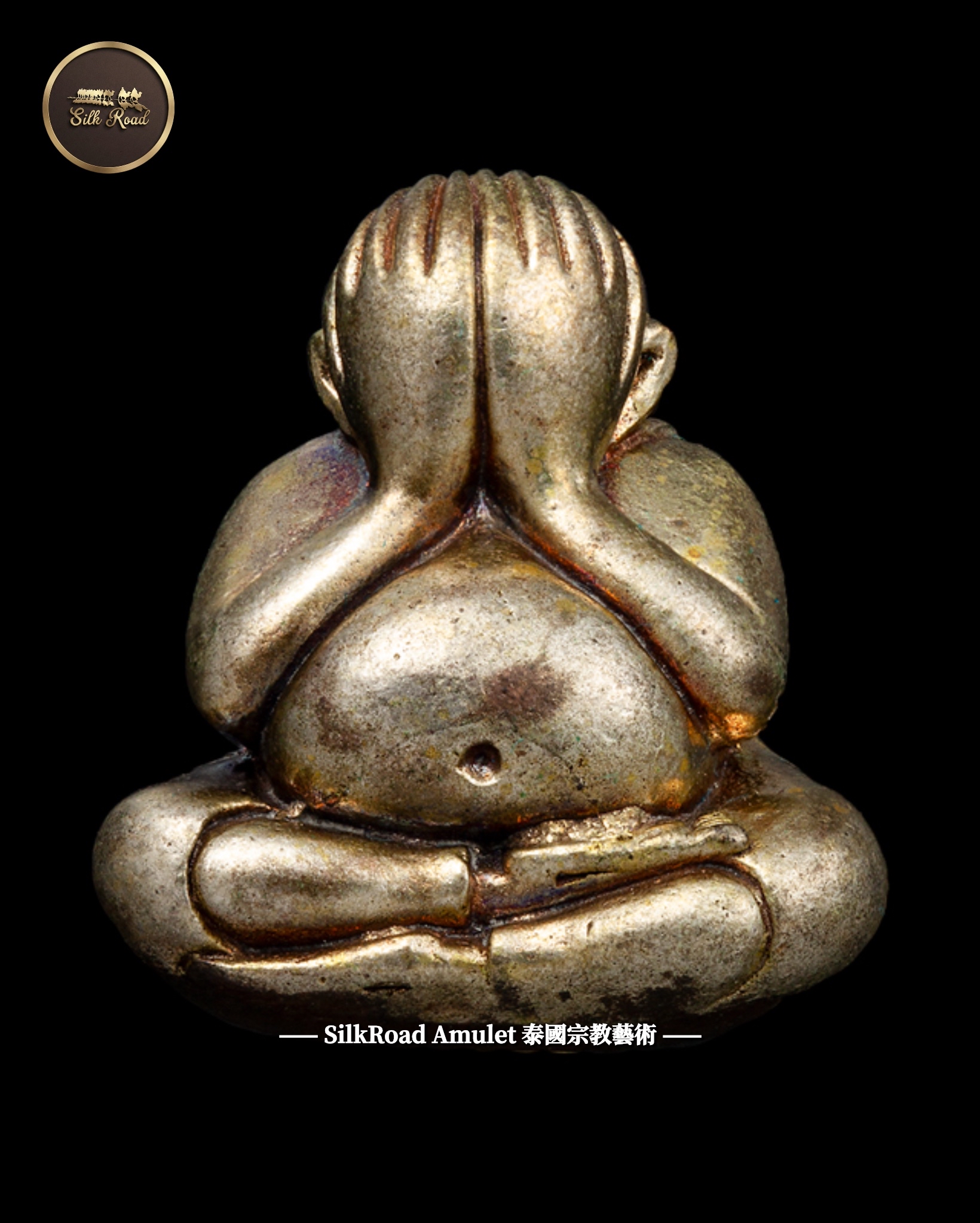 龍婆通丹  佛曆2561  錢來到  必打佛  九寶銅版本｜附光學級高透防水殼