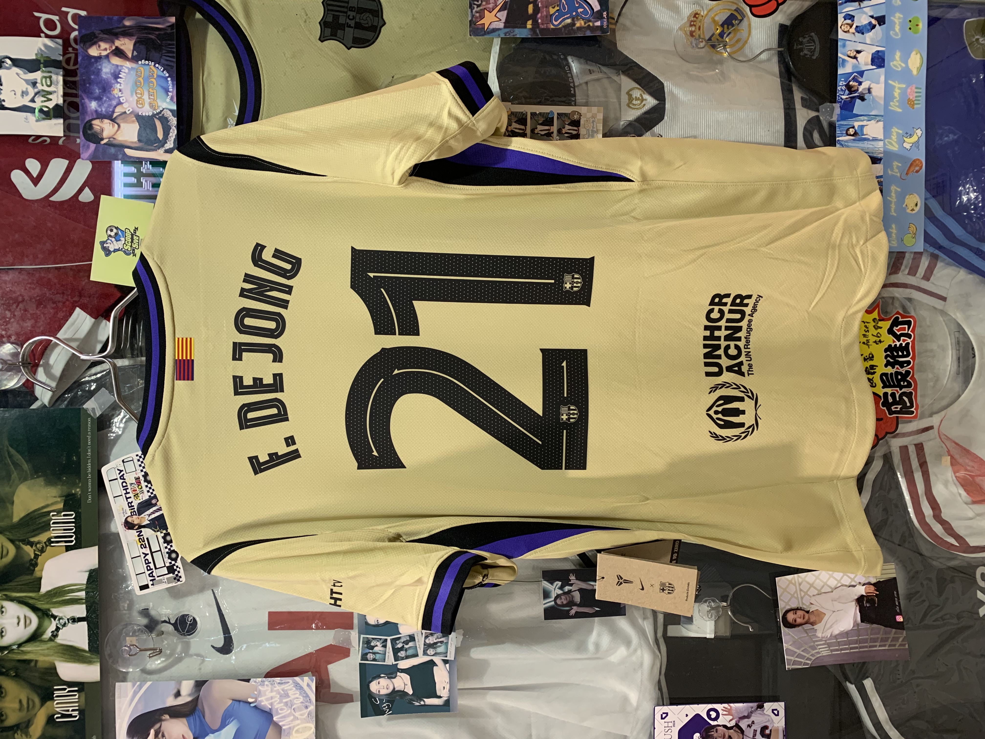 2025-26 巴塞隆拿 作客 球迷版 短袖 西甲 或 歐聯 fullset Barcelona Away Shirt 