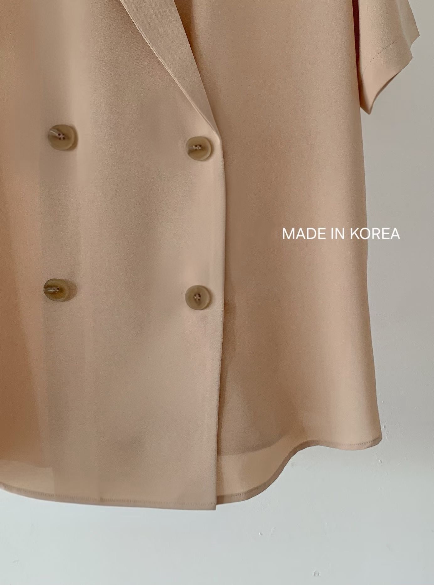 G6270 韓國🇰🇷靚料孖襟西裝外套