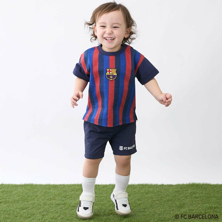 🇯🇵預訂 日本直送🇯🇵Petit Main x 巴塞球隊系列四色球隊標誌短袖上衣