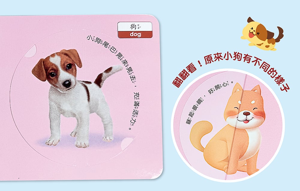 幼福 圓形書【動物星球】