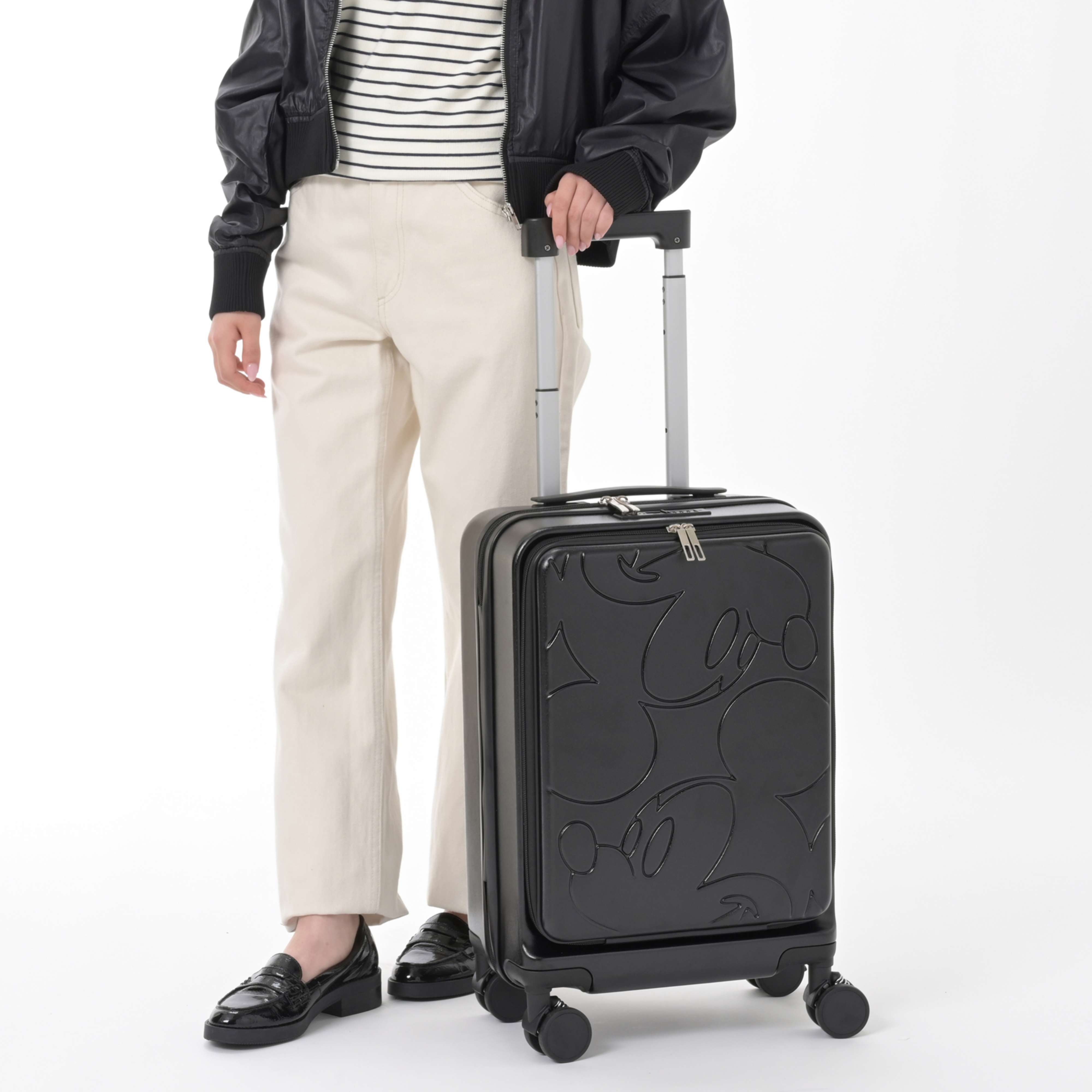 🌸 【預訂】Mickey 黑色行李箱 (S) - Disney Magical Travel