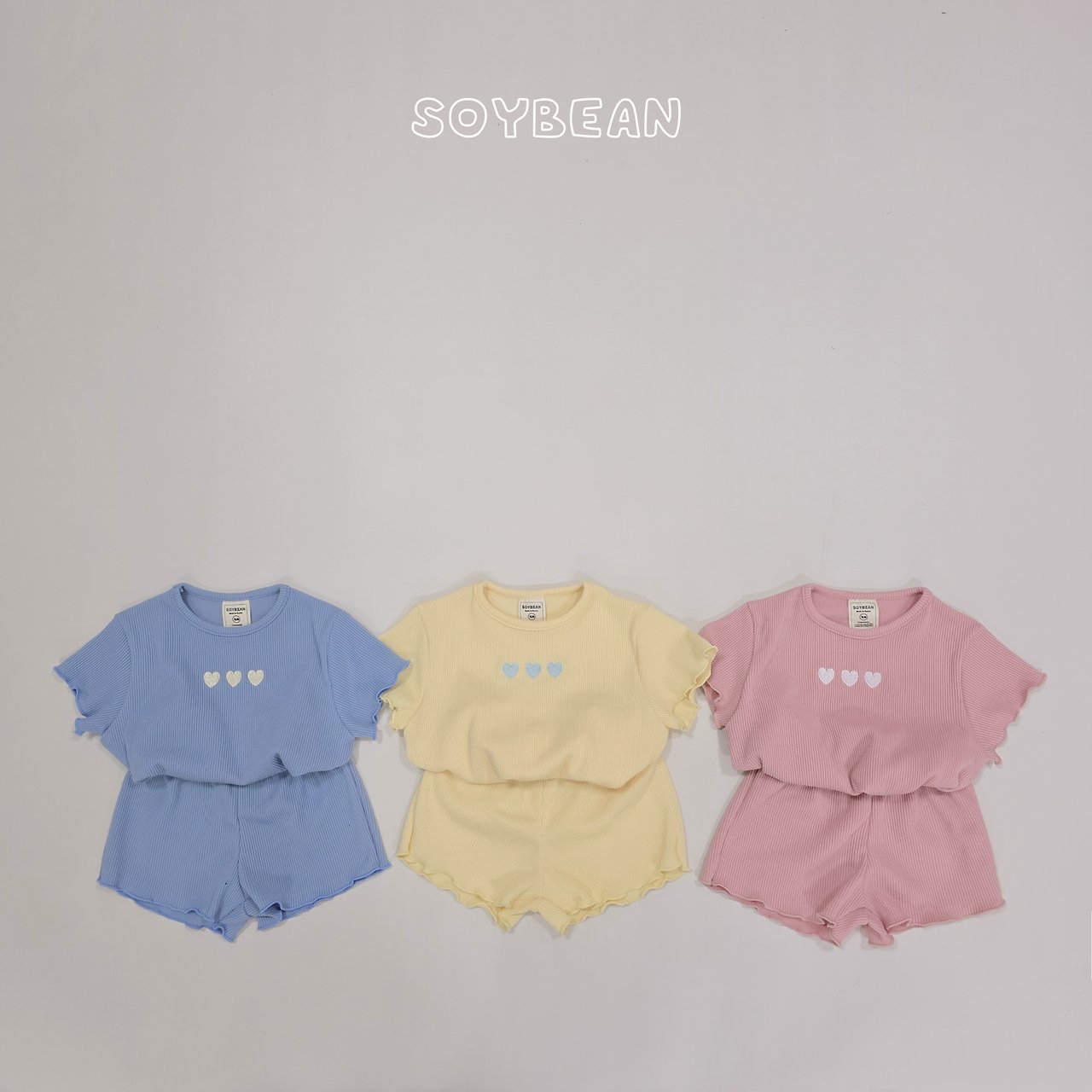 Soybean | Heart T set(Blue XS75-85)