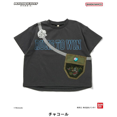 🆕【⭐訂購⭐】🇯🇵日本直送 #Mario Kart 斜孭袋設計 短袖tee［2款選］🌀 [ELDA-0253][260528]