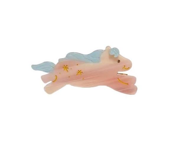 馬年限定 奔騰小馬髮夾 鴨嘴夾