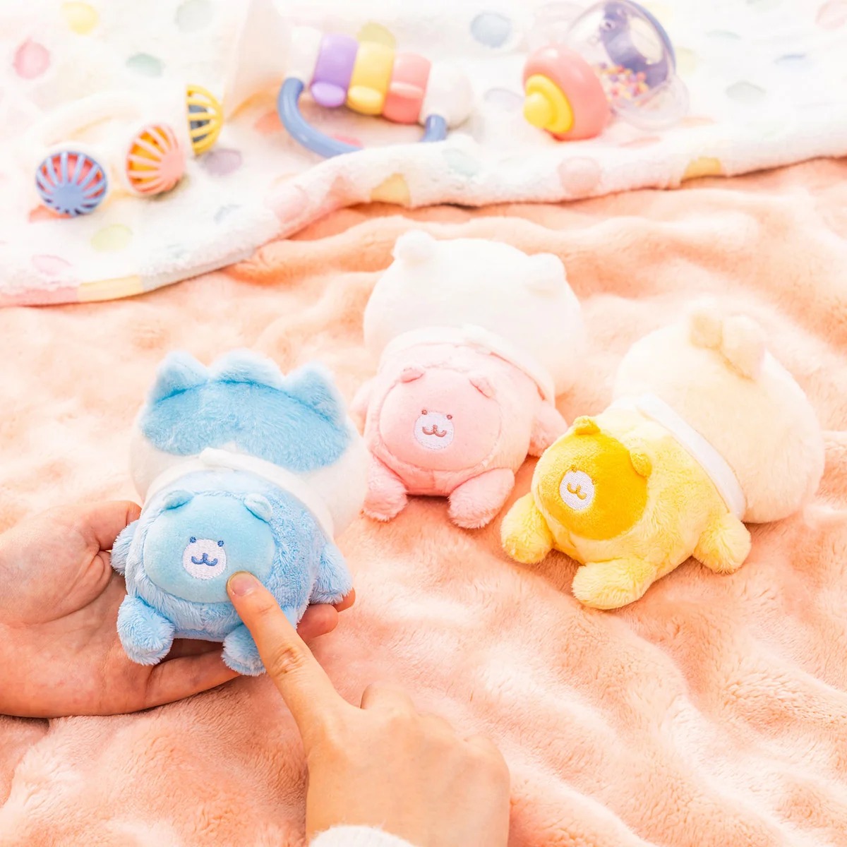 Chiikawa Baby 爬行姿勢毛絨公仔