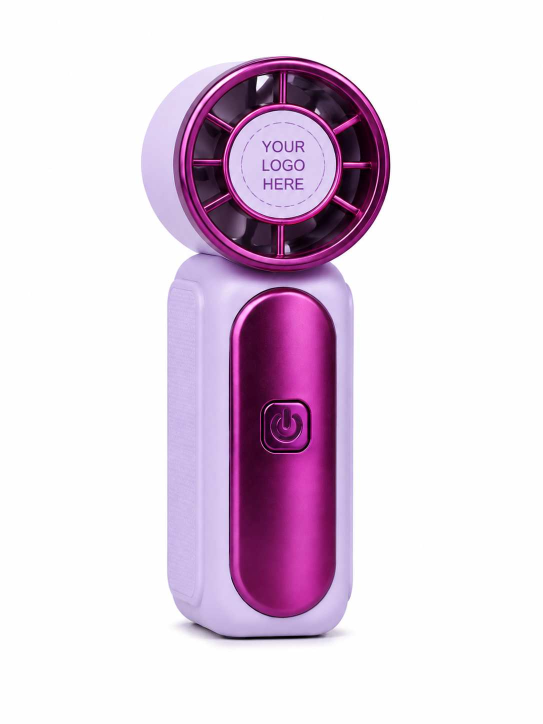 CUSTOM LOGO 丨 Mini Handheld Fan – 5 Speed | Max 199 Power | Rechargeable 