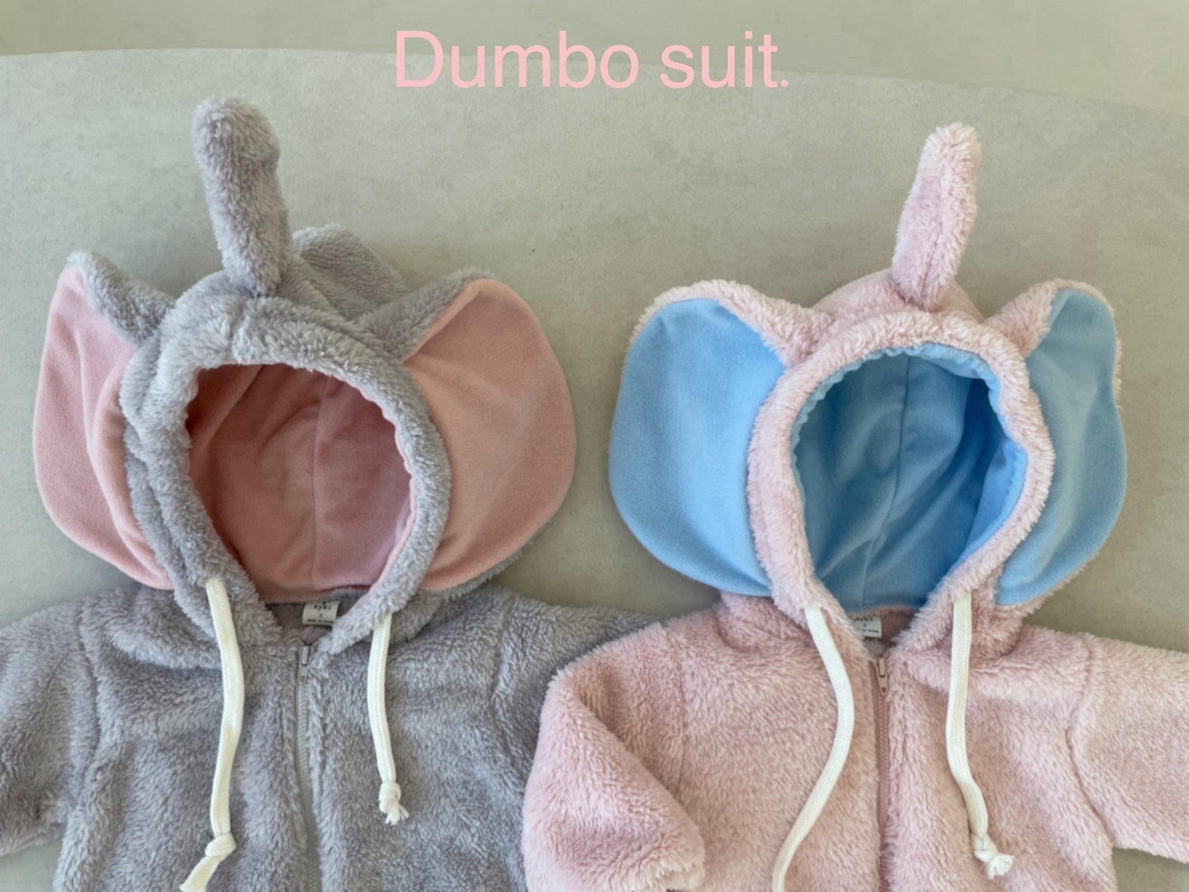 Jeayabebe | Elephant suit Grey