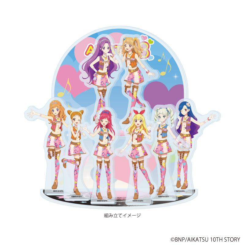 情境立牌 星夢學園 Aikatsu! 03 集合設計 #P-AKG0370 [A3] (PRE-ORDER) [2026/10]