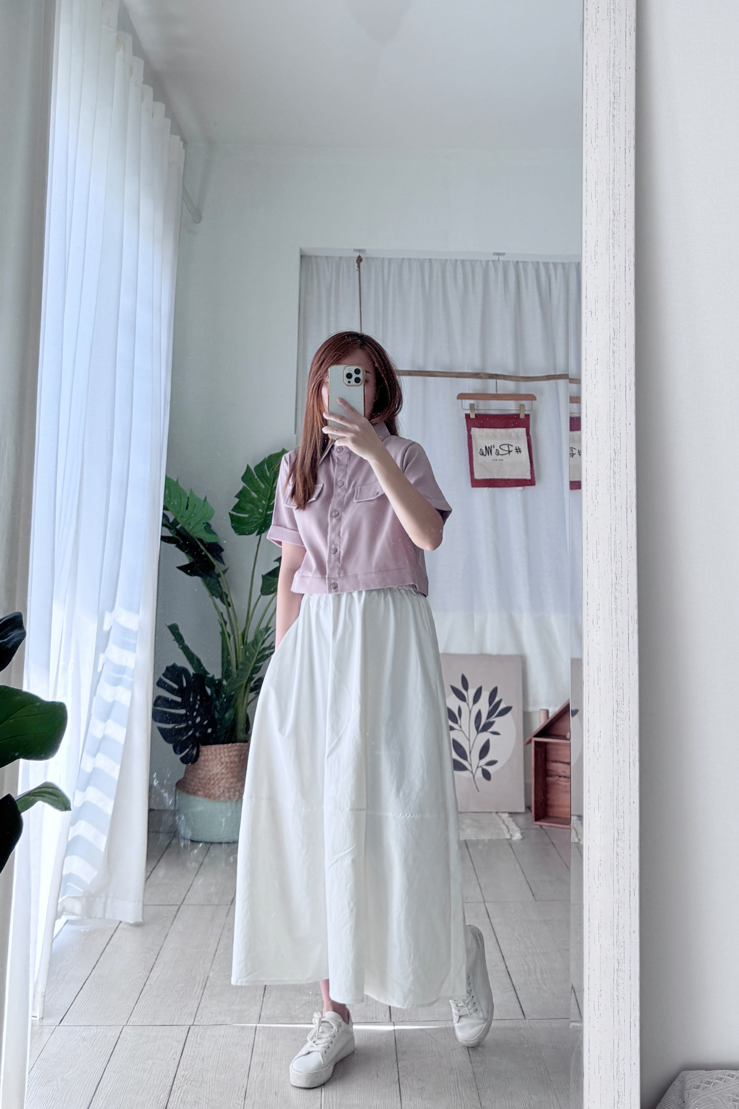 工装风短版上衣