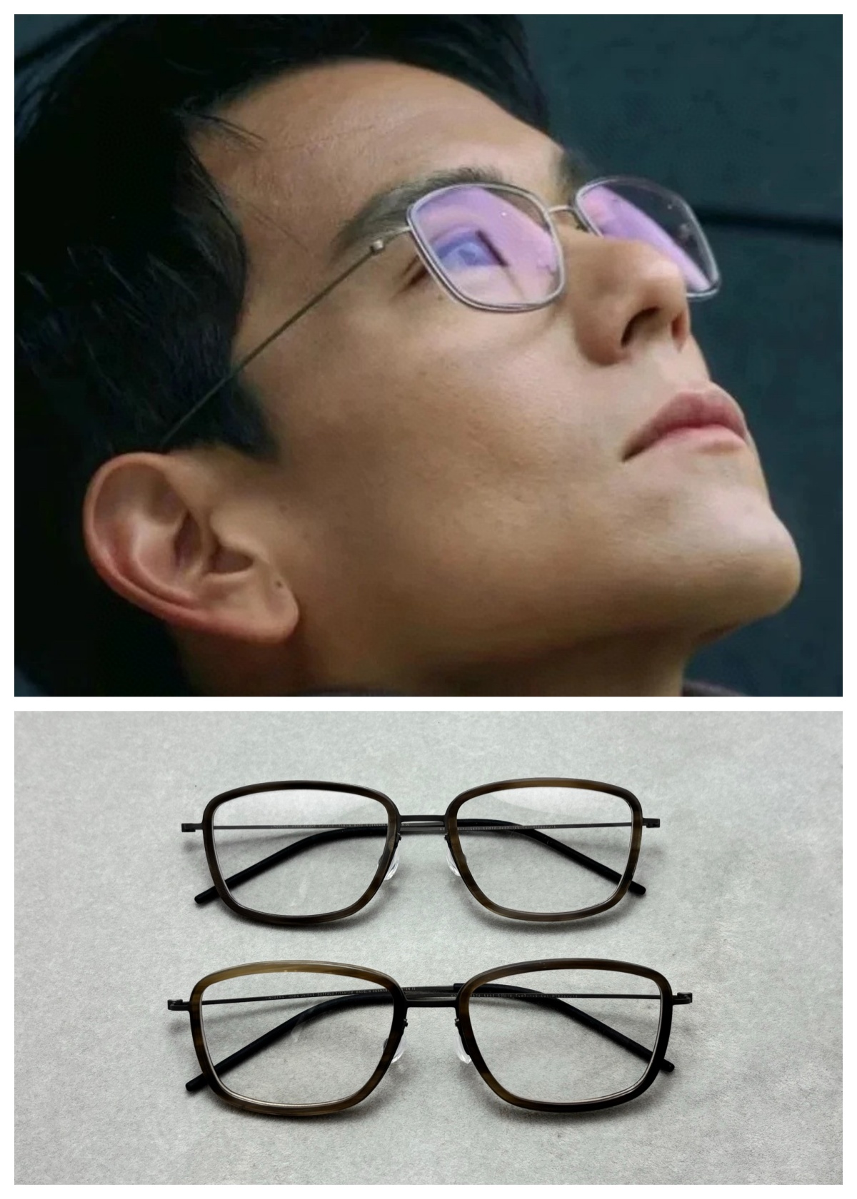 【頂級】LINDBERG TT 系列牛角紋眼鏡框 連全套禮盒