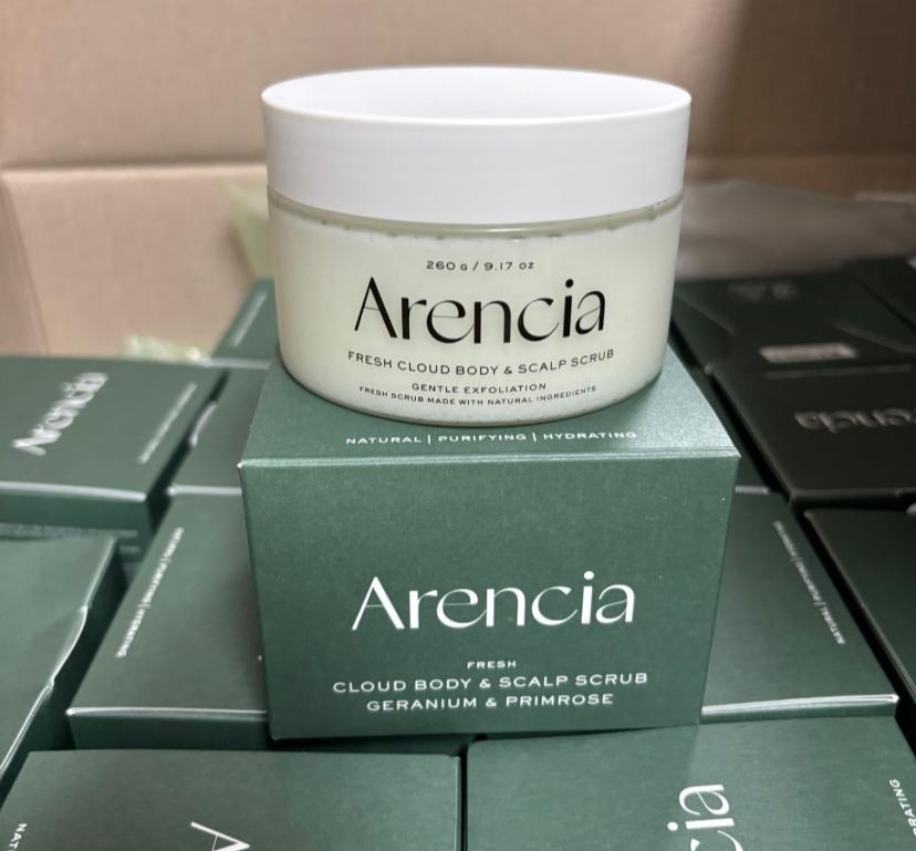 Arencia 滋潤身體&頭皮磨砂膏260g