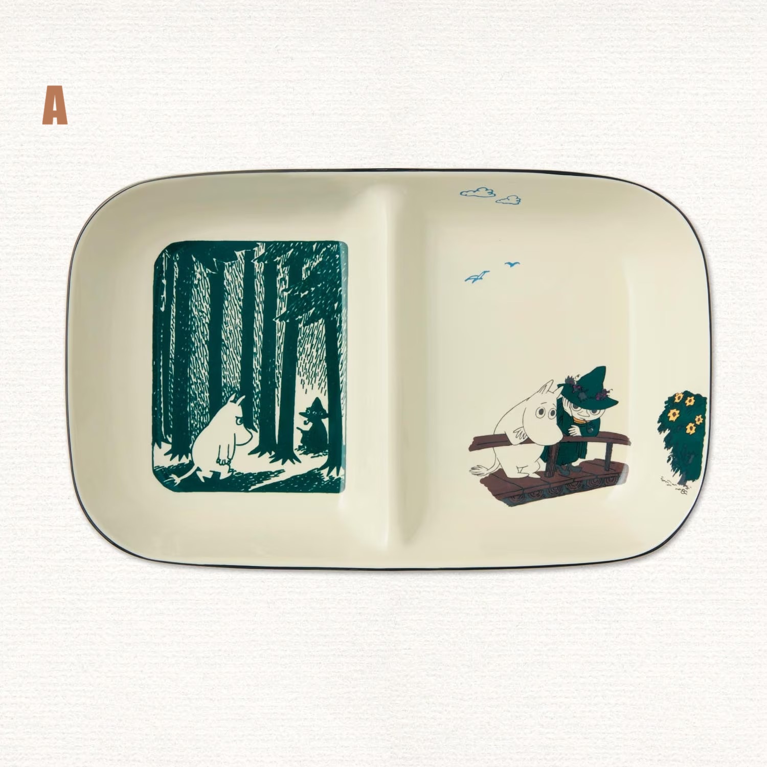🆕【⭐訂購⭐】 🇯🇵日本直送 日本製🇯🇵岐阜美濃窯 #Moomin 陶瓷餐盤 [PLGD-0066] [260813]