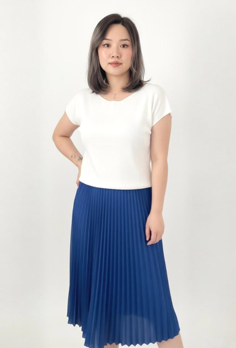 Wide Neck Relaxed Knit