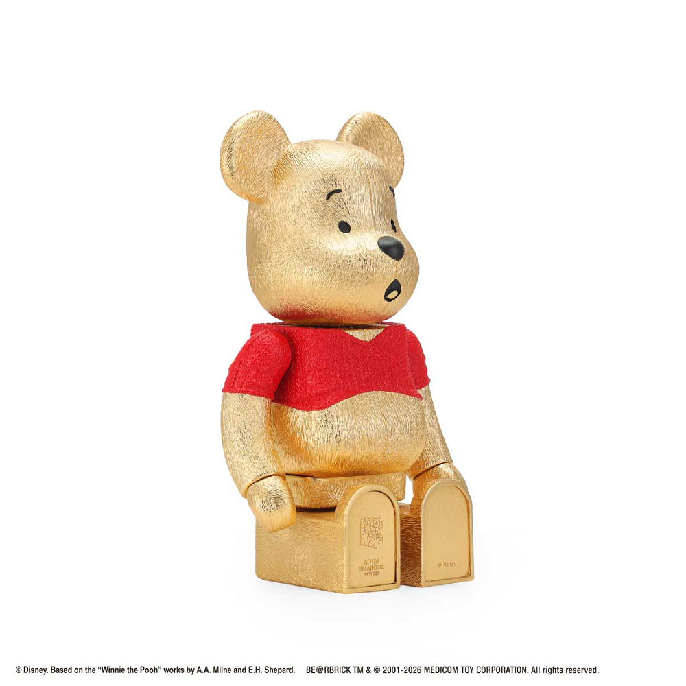 📦訂購 台灣代購 BE@RBRICK Marvel RS皇家雪蘭莪 錫合金典藏雕像 400% 迪士尼 小熊維尼 Winnie the Pooh 