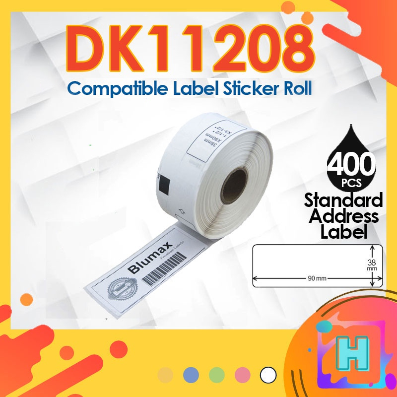 29mm 38mm 62mm DK11201 DK11208 DK11209 compatible dk roll tape Label Printer QL700 QL800 QL820NW Address Label Sticker