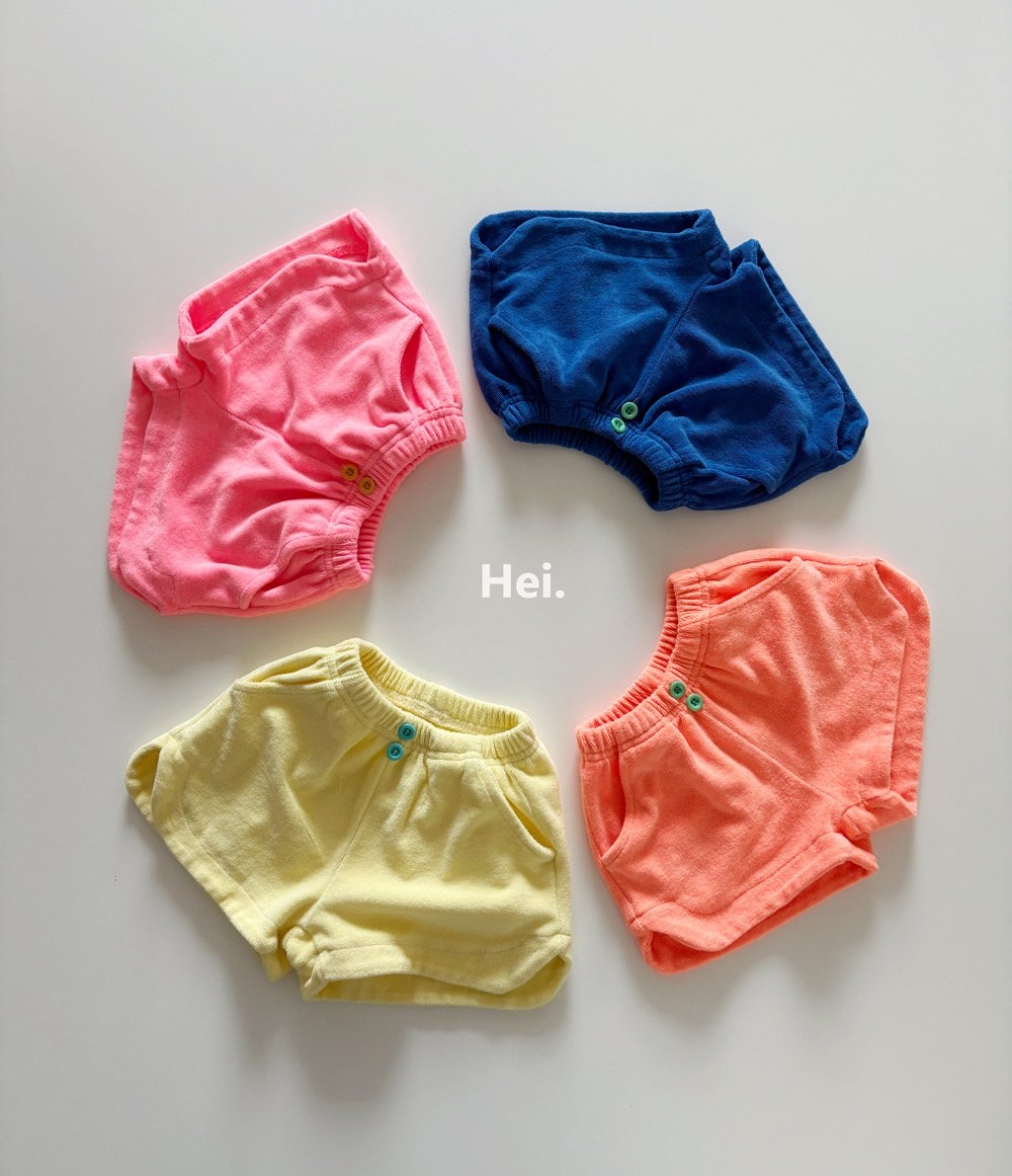 Hei | Soft shorts(Orange L(110-120)