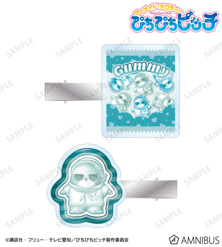 《Pre-Order》軟糖 petit-sserie Hair Clip Set｜唱K小魚仙 Pichi Pichi Pitch AMNIBUS 商品 (26PP33-P)