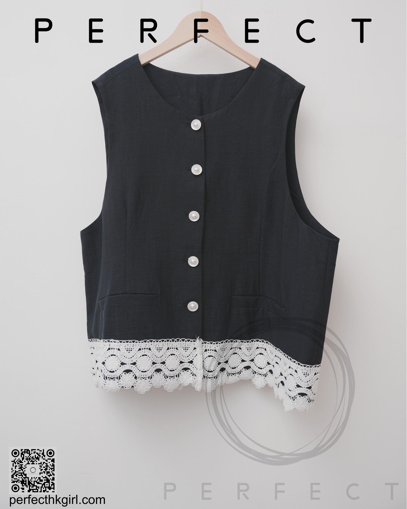 T0010_端裝文青背心外套（文青藏藍色）