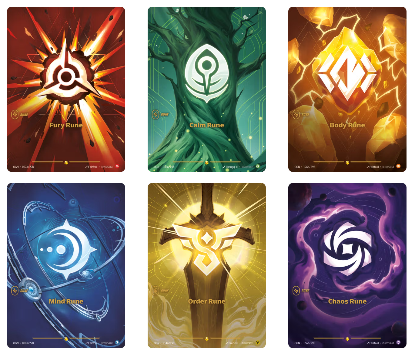 Spiritforged - Showcase - Rune (Set 3)