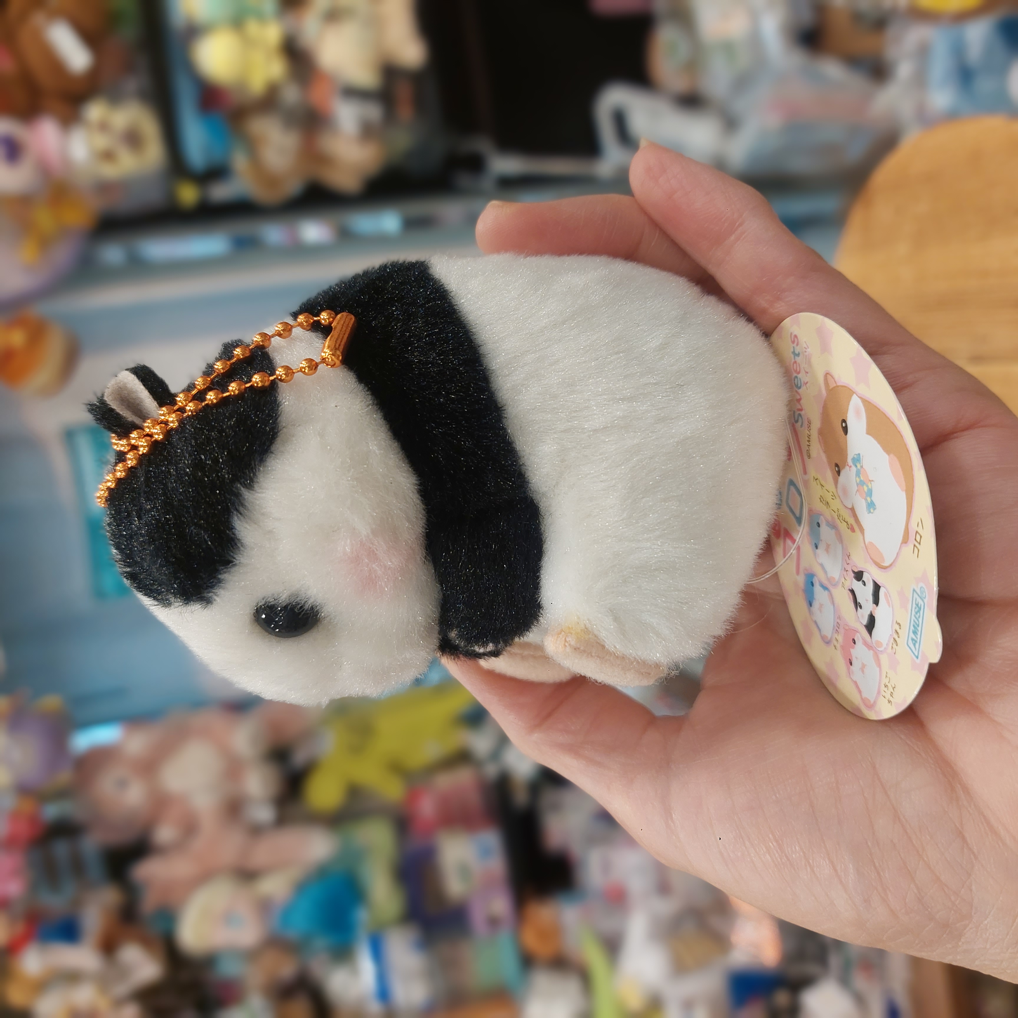 日本景品 小倉鼠 黑白色