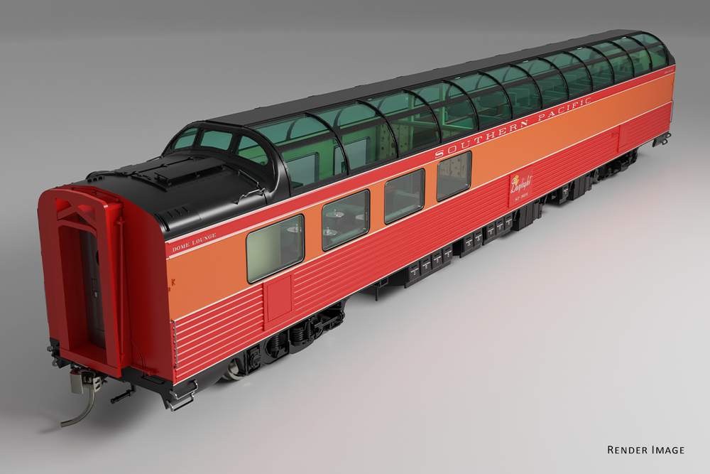 Rapido’s Daylight Dome Lounge HO with lights 