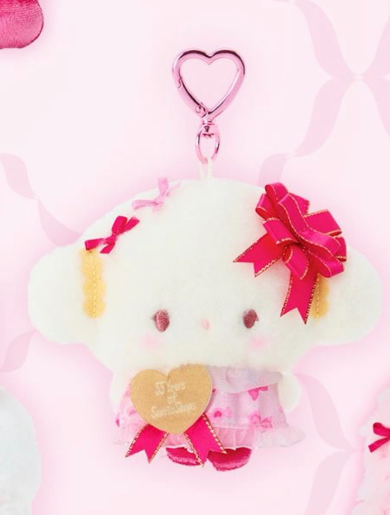 ［8月中到貨]Sanrio 55週年禮物主題公仔掛飾系列