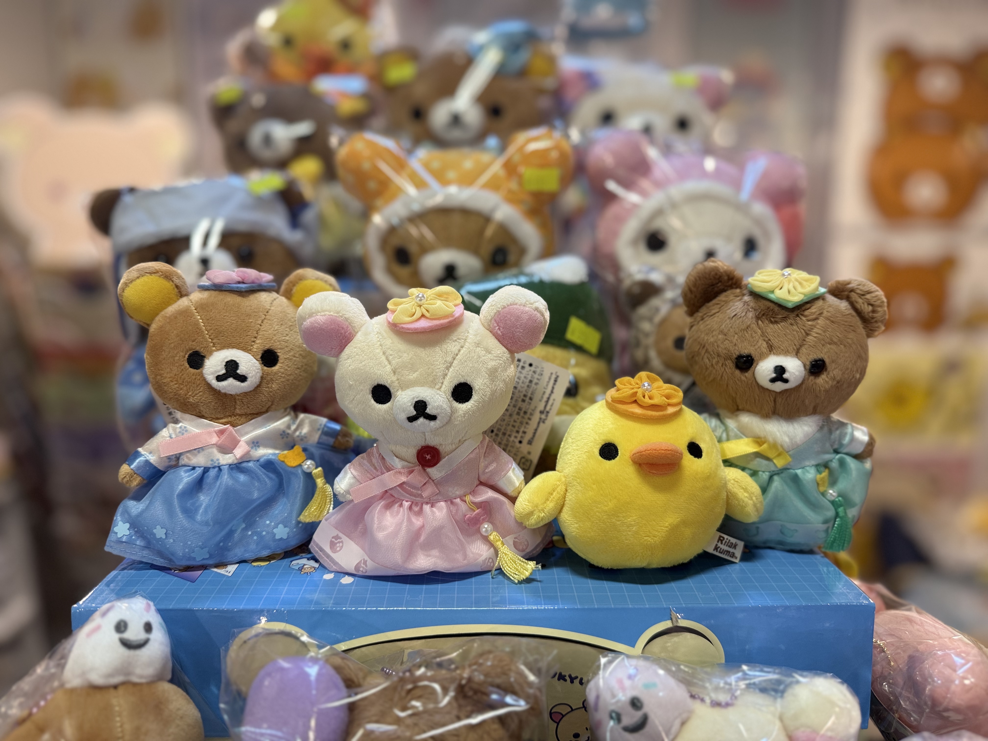 《現貨》全新韓國專店限定 Rilakkuma韓服造型掛飾