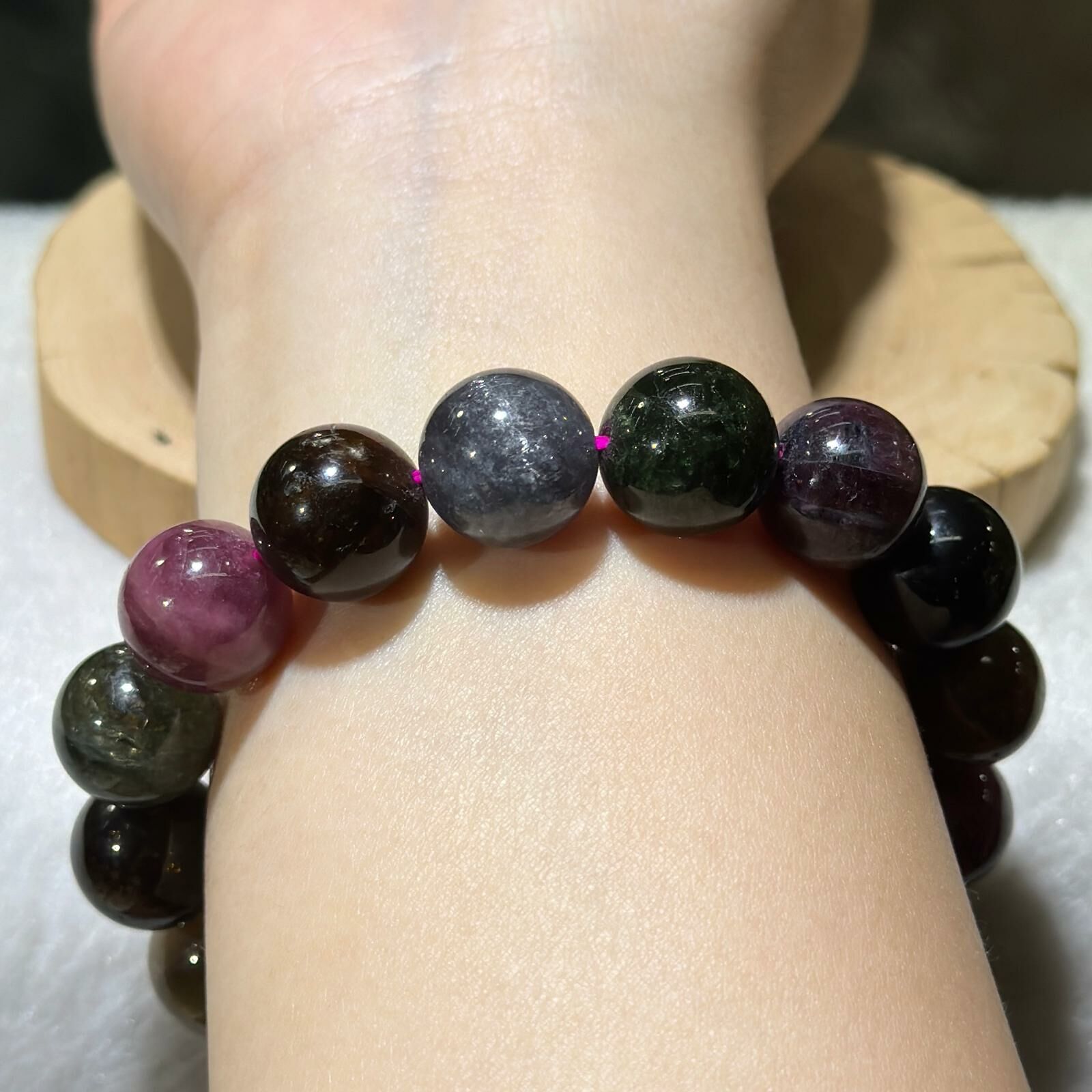 大m💫碧璽手串 13 mm +/-