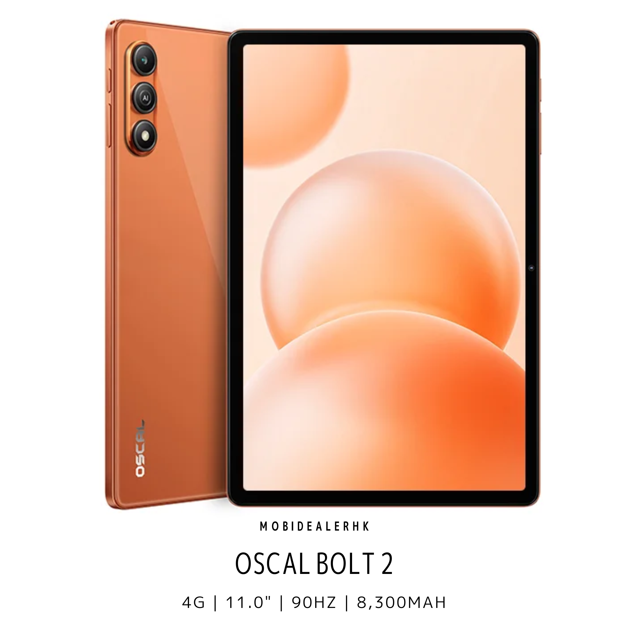 Oscal Bolt 2 | 4G | 平板電腦 | 11.0" | 90Hz 護眼大屏 | 8300mAh 大電池