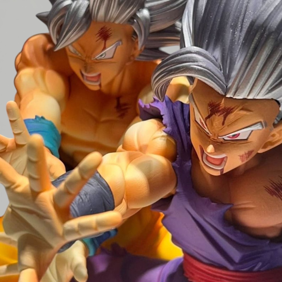 V Jump應募限定 Masterlise -Outside- PVC 模型 - 孫悟空 身勝手之極意 & 野獸悟飯《龍珠超》連書