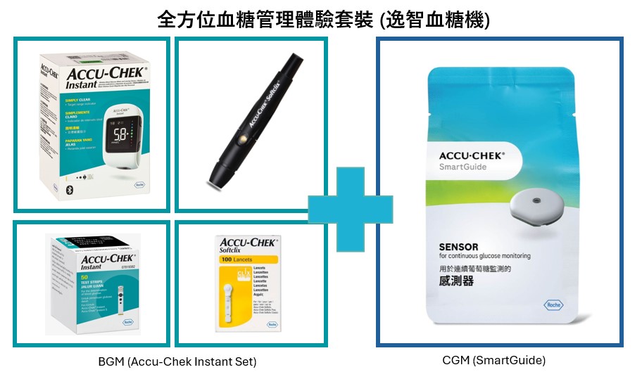 全方位血糖管理體驗套裝 (逸智血糖機)